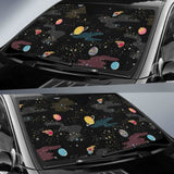 Space Pattern Car Auto Sun Shades 550317 - YourCarButBetter
