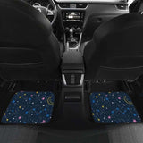 Space Pattern With Planets Comets Constellations And Stars Front And Back Car Mats 142711 - YourCarButBetter