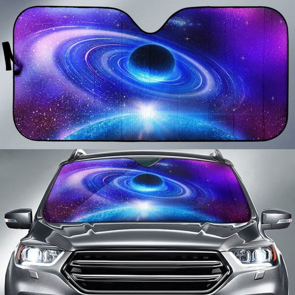 Space Planets Stars Colliding Sun Shade amazing best gift ideas 182102 - YourCarButBetter