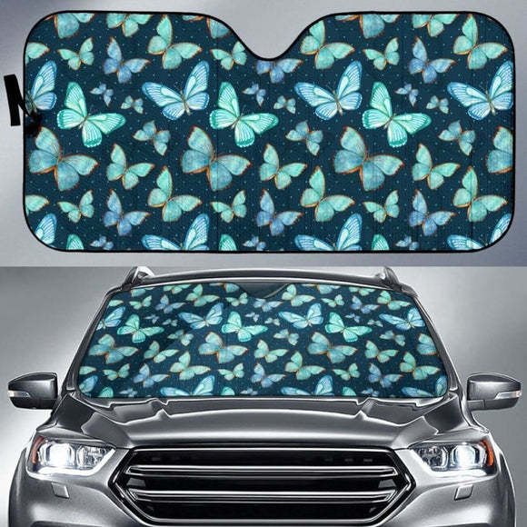 Spiritual Butterfly Auto Sun Shades 172609 - YourCarButBetter