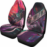 Splatter Guitar Car Seat Covers 221205 - YourCarButBetter