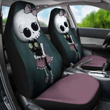 Spooky Cat Car Seat Covers 101207 - YourCarButBetter