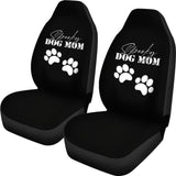 Spooky Dog Mom Halloween Paw Amazing Gift Ideas Car Seat Covers 211110 - YourCarButBetter