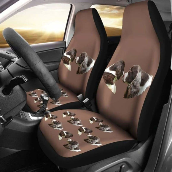 Springer Spaniels Car Seat Covers 163730 - YourCarButBetter