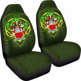 St.Michell Ireland Car Seat Cover Celtic Shamrock (Set Of Two) 154230 - YourCarButBetter