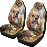 Staffordshire Bull Terrier - Car Seat Covers 110424 - YourCarButBetter