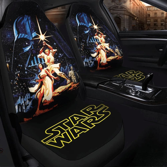 Star Wars 1977 Car Seat Covers 094201 - YourCarButBetter