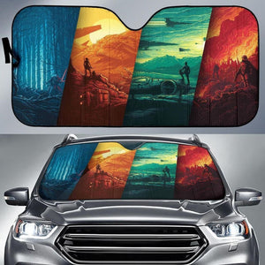 Star Wars Art Auto Sun Shades 094201 - YourCarButBetter