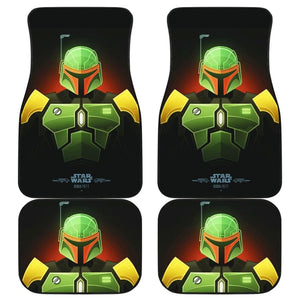 Star Wars Boba Fett Car Floor Mats 094201 - YourCarButBetter