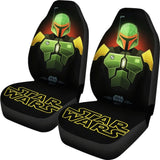 Star Wars Boba Fett Car Seat Covers 094201 - YourCarButBetter