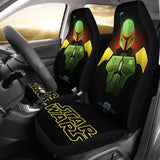 Star Wars Boba Fett Car Seat Covers 094201 - YourCarButBetter