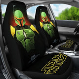 Star Wars Boba Fett Car Seat Covers 094201 - YourCarButBetter