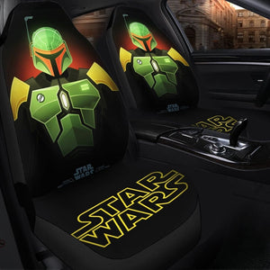 Star Wars Boba Fett Seat Cover 094201 - YourCarButBetter