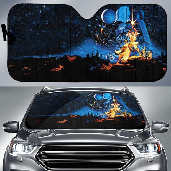 Star Wars Car Sun Shade 094201 - YourCarButBetter