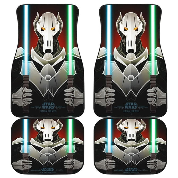 Star Wars General Grievous Car Floor Mats 094201 - YourCarButBetter