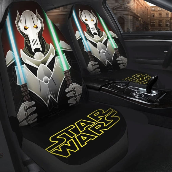 Star Wars General Grievous Car Seat Covers 094201 - YourCarButBetter