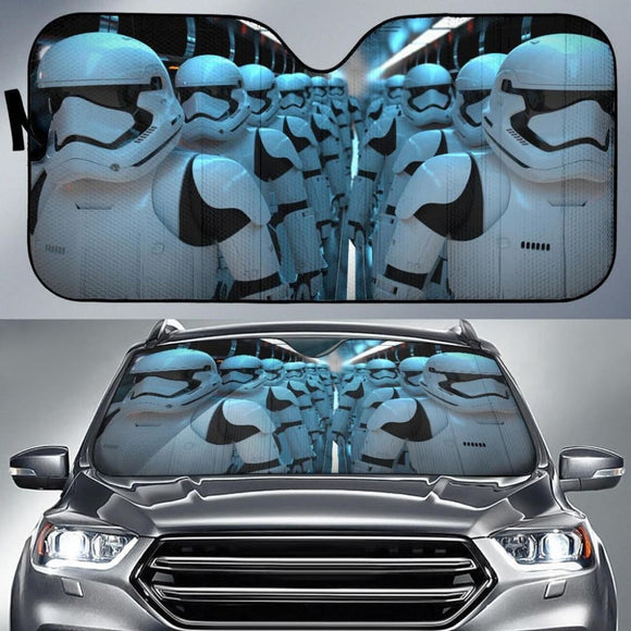 Star Wars Strooper Army Auto Sun Shades 094201 - YourCarButBetter