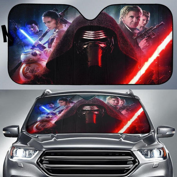 Star Wars The Force Awakens Car Sun Shades 094201 - YourCarButBetter