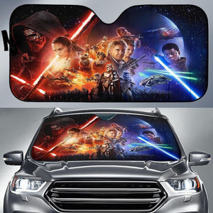 Star Wars The Force Awakens Sun Shades 094201 - YourCarButBetter