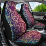 Stencil Mandala Car Seat Covers 093223 - YourCarButBetter