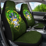Stone Ireland Car Seat Cover Celtic Shamrock (Set Of Two) 154230 - YourCarButBetter