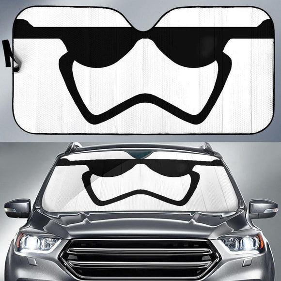 Stormstrooper Face Star Wars Auto Sun Shades 094201 - YourCarButBetter
