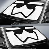 Stormstrooper Face Star Wars Sun Shade 094201 - YourCarButBetter