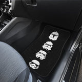 Stormstrooper Heads Star War Car Floor Mats 094201 - YourCarButBetter