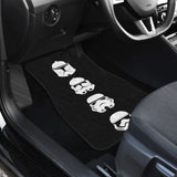 Stormstrooper Heads Star War Car Floor Mats 094201 - YourCarButBetter