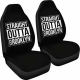 Straight Outta Brooklyn Car Seat Covers Amazing Gift 192609 - YourCarButBetter