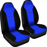 Stylish Thin Blue Line Car Seat Covers 153908 - YourCarButBetter