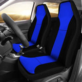 Stylish Thin Blue Line Car Seat Covers 153908 - YourCarButBetter