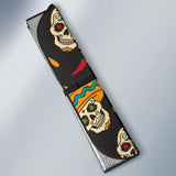 Sugar Skull Car Auto Sun Shade 172609 - YourCarButBetter