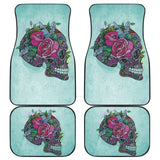 Sugar Skull Car Mat 101819 - YourCarButBetter