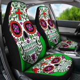 Sugar Skull Car Seat Cover 101207 - YourCarButBetter