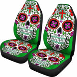 Sugar Skull Car Seat Cover 101207 - YourCarButBetter