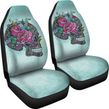 Sugar Skull Car Seat Cover 101819 - YourCarButBetter