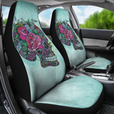 Sugar Skull Car Seat Cover 101819 - YourCarButBetter