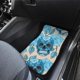 Sugar Skull Day Of The Dead Car Mat 101819 - YourCarButBetter