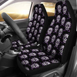 Sugar Skull Day Of The Dead Seat Cover 101819 - YourCarButBetter