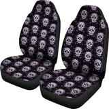 Sugar Skull Day Of The Dead Seat Cover 101819 - YourCarButBetter