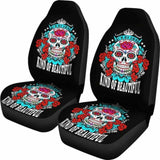 Sugar Skull Kind Of Beautiful Car Seat Covers 101207 - YourCarButBetter