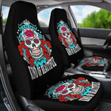 Sugar Skull Kind Of Beautiful Car Seat Covers 101207 - YourCarButBetter