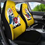 Sugar Skull Rockstar Car Seat Covers 172727 - YourCarButBetter