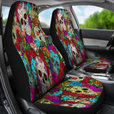 Sugar Skull Seat Covers 101819 - YourCarButBetter