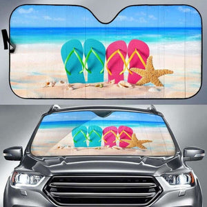 Summer Beach Car Auto Sun Shades 102507 - YourCarButBetter