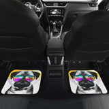 Summer Pug Car Floor Mats 102918 - YourCarButBetter