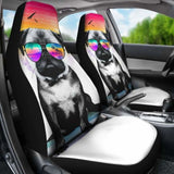 Summer Pug Seat Covers 102918 - YourCarButBetter