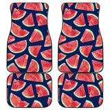 Summer Watermelon Pattern Print Car Floor Mats 212004 - YourCarButBetter