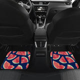 Summer Watermelon Pattern Print Car Floor Mats 212004 - YourCarButBetter